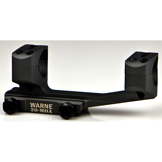 WAR MOUNT 20MOA 30MM MSR BLK EXT SKELETONIZED - Optic Accessories